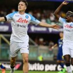 IL NAPOLI TRAVOLGE IL VERONA.BRILLA KVARATSKHELIA
