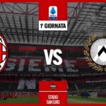 MILAN - UDINESE: LA PARTITA