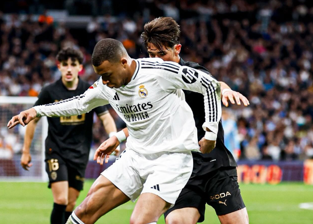 Mbappè, Real Madrid-Valencia