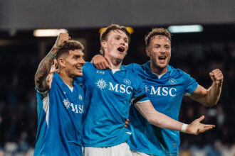 Napoli, McTominay Di Lorenzo e Rrhamani